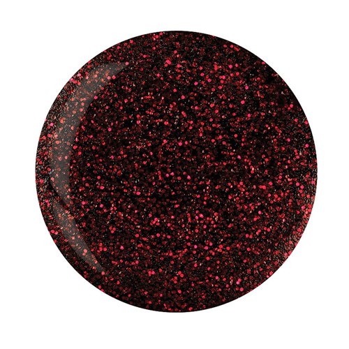Powder Polish - #5611 Black With Red Glitter